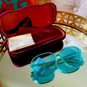 NWT Authentic Gucci 55mm Novelty Sunglasses